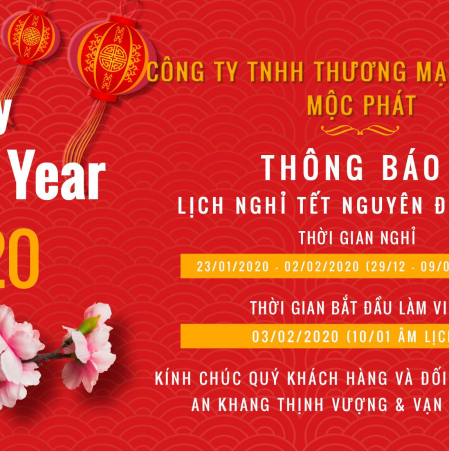 Lịch Nghỉ Tết Nguyên Đán 2020