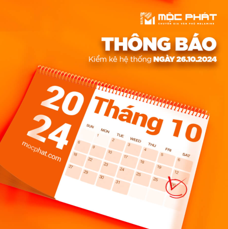 MỘCPHÁT - THÔNG BÁO KIỂM KÊ TOÀN HỆ THỐNG