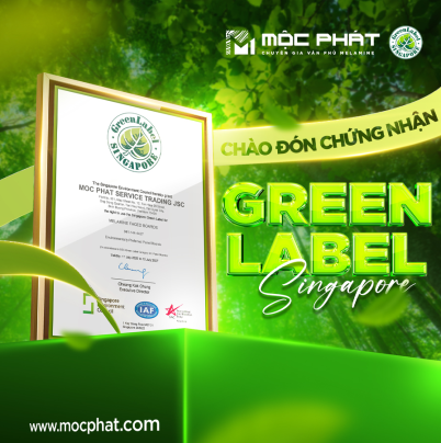 Mộc Phát Chào Đón Chứng Nhận Green Label