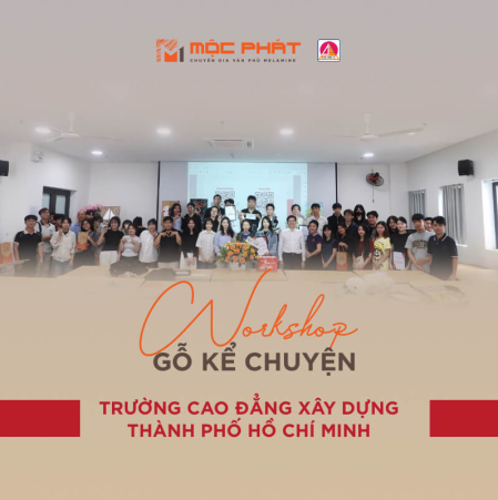 Workshop Gỗ Kể Chuyện Trường Cao Đẳng Xây Dựng Thành Phố Hồ Chí Minh
