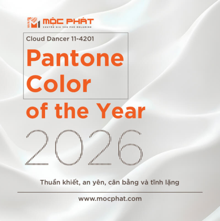 Pantone 2026 Cloud Dancer 11-4201 Soothing Amidst the Turbulence of the Times