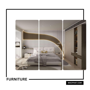 Moodboard _ Sự Thanh Lịch Hiện Đại Với Màu Vân Gỗ Smoky Rijeka Oak MS0588