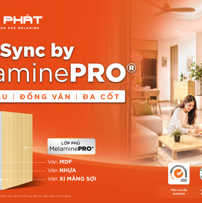 Colorsync by Melaminepro®: Đồng Màu – Đồng Vân – Đa Cốt, Tự Do Sáng Tạo Không Giới Hạn