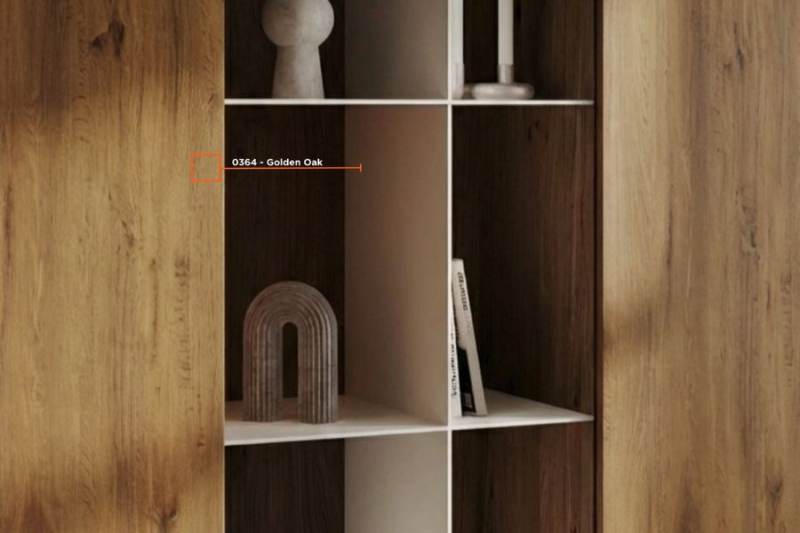 Golden Oak 0364-điểm nhấn kệ tủ