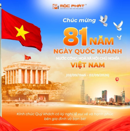 THÔNG BÁO NGHỈ LỄ QUỐC KHÁNH 2/9/2026