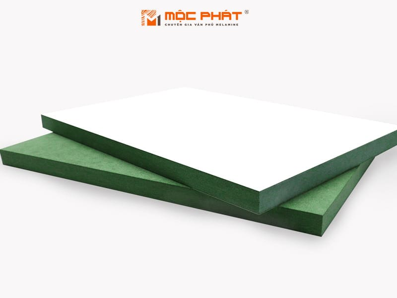 Some popular types of moisture-resistant MDF boards currently available.