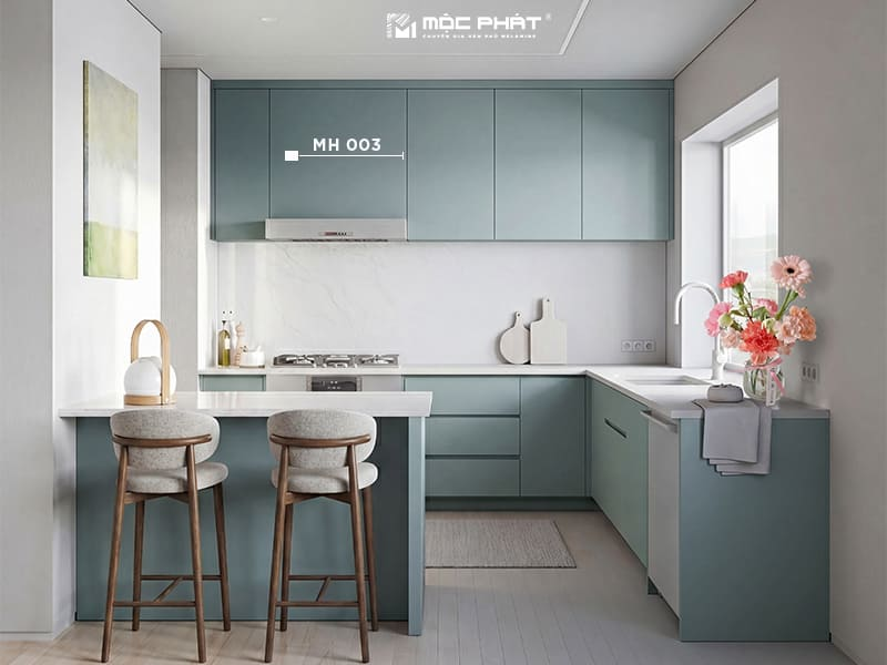 MDF phủ melamine ứng dụng trong nội thất
