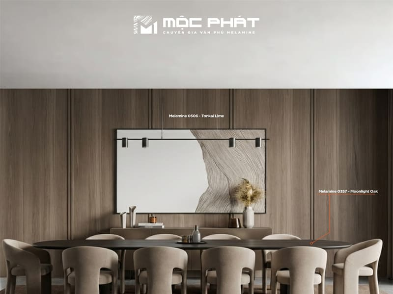 v&aacute;n MDF chống ẩm E1 phủ Melamine 0363 Mộc Ph&aacute;t