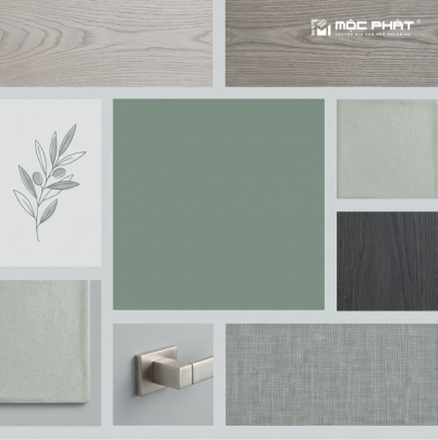 Mood Board Mint 0030 – Sắc xanh Mint kiến tạo không gian nội thất hiện đại, thư thái