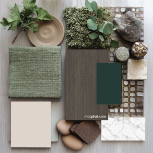 Moodboard - Sự Kết Hợp Màu Sắc Tươi Mát Cho Không Gian Nội Thất