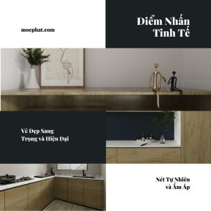 Sự Kết Hợp Hoàn Hảo Giữa Màu Vân Gỗ Vàng MS0400 và Xanh Trầm Ấm MS0014: Vẻ Đẹp Sang Trọng và Hiện Đại