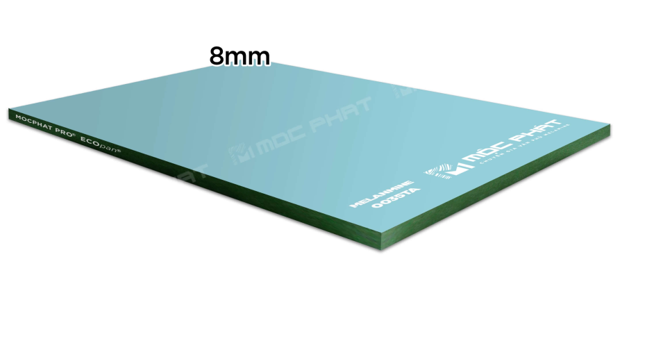 Ván MDF chống ẩm 8mm phủ Melamine 0035TA
