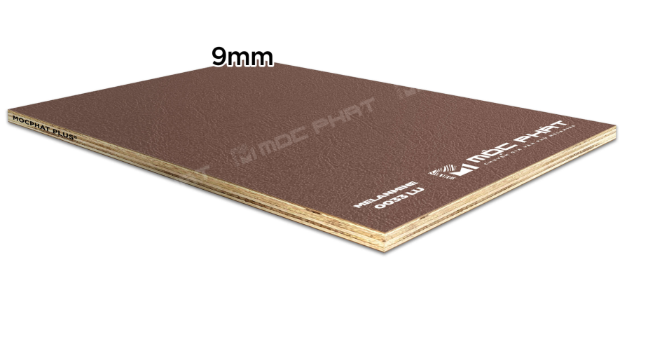 Tấm Plywood 9mm phủ Melamine