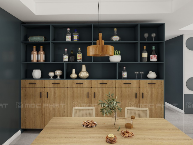 Melamine 0363 Mộc Phát phủ lên MFC, MDF, WPB, Gỗ Phép, Plywood