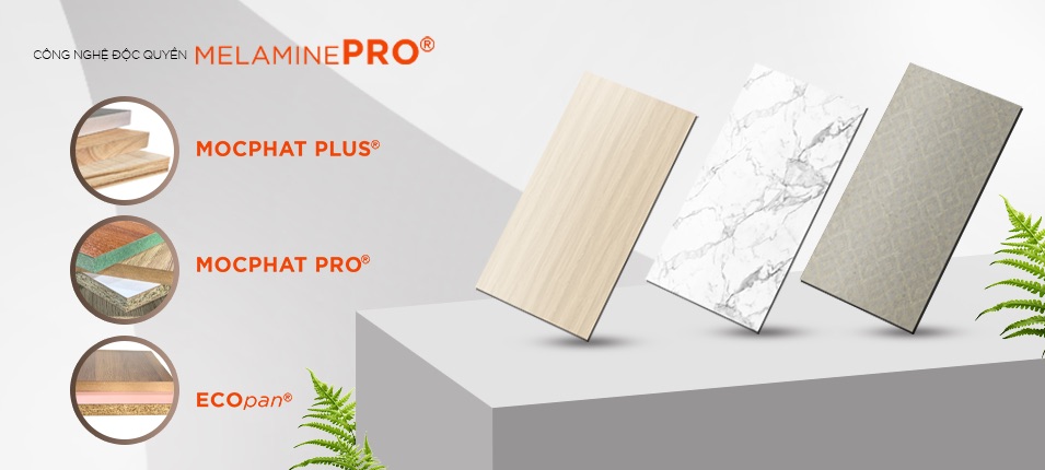 Công Nghệ Độc Quyền Melamine